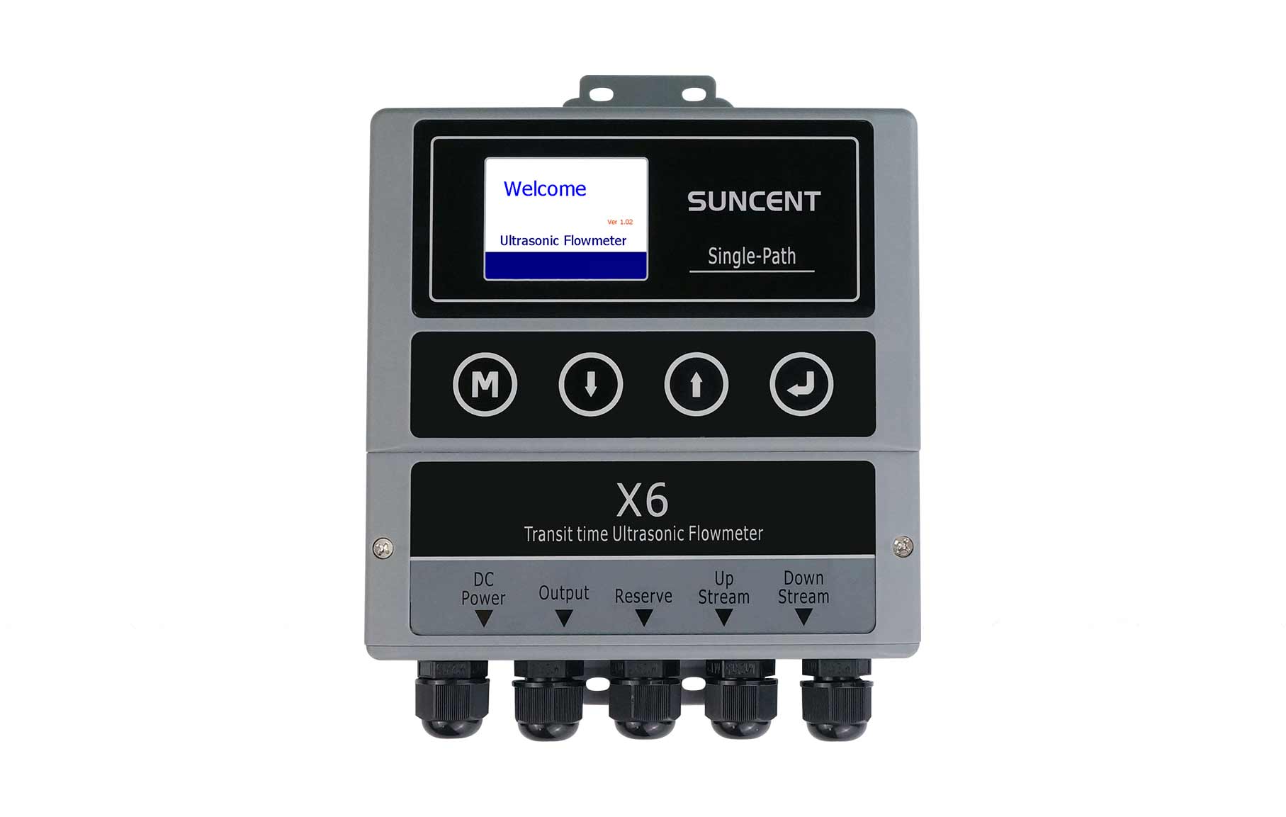 高精度插入式超声波流量计X6产品展示